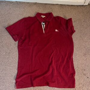 Men's Red Polo Shirt